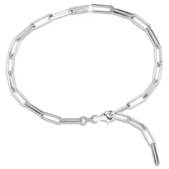 SilberDream Fußkette Laguna 925 Sterling Silber Damen 28cm SDFK0018J