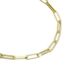SilberDream Fußkette Laguna 925 Sterling Silber vergoldet Damen 28cm SDFK0018Y