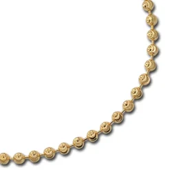 SilberDream Fußkette Moon 25cm 925 Sterling Silber vergoldet SDF3025Y