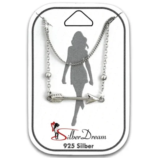 SilberDream Fußkette Pfeil 25cm 925 Sterling Silber SDF5185J