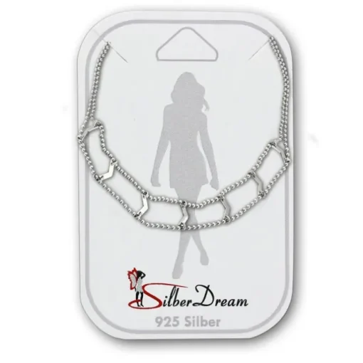 SilberDream Fußkette Pfeile 25cm 925 Sterling Silber Damen SDF5055J