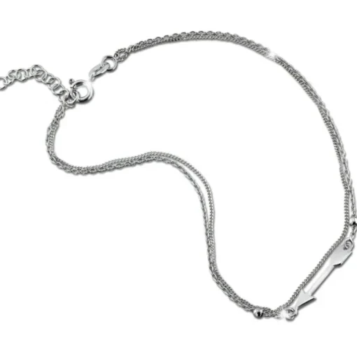 SilberDream Fußkette Pfeil 25cm 925 Sterling Silber SDF5185J