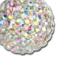 SilberDream Glitzer Anhänger Silber Zirkonias weiß GSH101