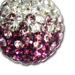 SilberDream Glitzer Anhänger Zirkonias lila ICE GSH002