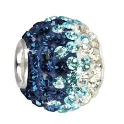 SilberDream Glitzer Bead Zirkonias türkis ICE 925 GSB006