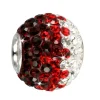 SilberDream Glitzer Bead Zirkonias Dark ICE Silber GSB007
