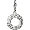 SilberDream Glitzer Charm Ring Zirkonias GSC217W