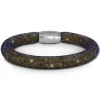 SilberDream Glitzerarmband Minikristalle goldfarben 18cm Armband Damen SDA050N9