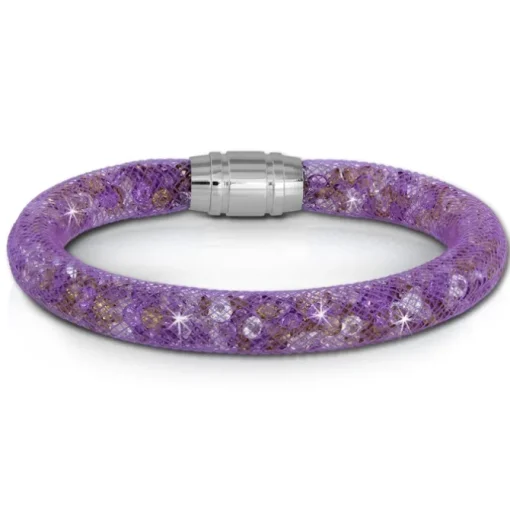 SilberDream Glitzerarmband Minikristalle farbig 18cm Armband Damen SDA050F9