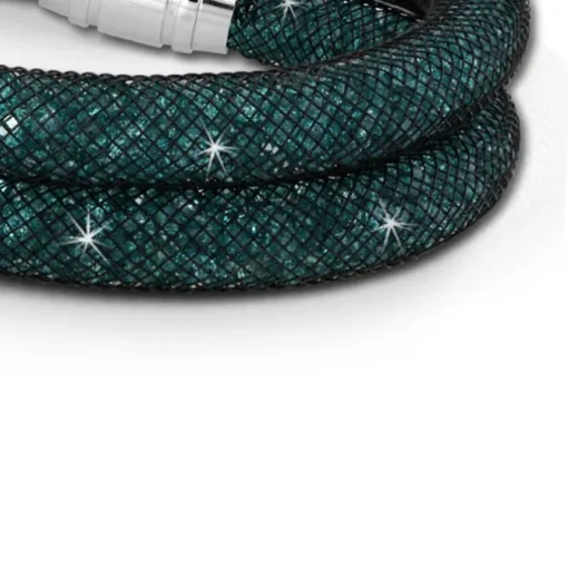 SilberDream Glitzerarmband Minikristalle grün Doppelarmband Damen SDA051G9