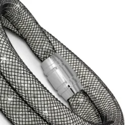 SilberDream Glitzerarmband Minikristalle schwarz/weiß Doppelarmband SDA051K9