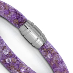 SilberDream Glitzerarmband Minikristalle farbig 18cm Armband Damen SDA050F9