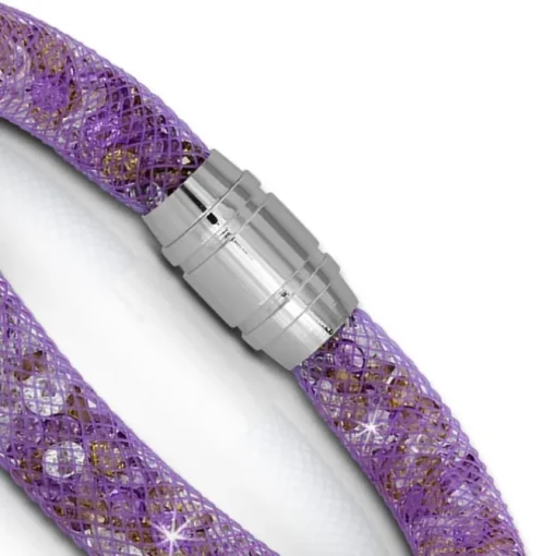 SilberDream Glitzerarmband Minikristalle farbig 18cm Armband Damen SDA050F9