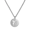 SilberDream Halskette mit Anhänger Zaubernde Fee 925er Silber Kette SDK29442J