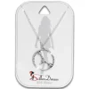 SilberDream Halskette Sternzeichen Krebs 925 Silber 45cm Damen Kette SDK8507W
