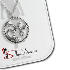 SilberDream Halskette Sternzeichen Schütze 925 Silber 45cm Damen Kette SDK8512W
