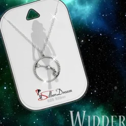 SilberDream Halskette Sternzeichen Widder 925 Silber 45cm Damen Kette SDK8504W
