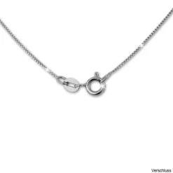 SilberDream Halskette Süßwasser Perle weiß Zirkonias 925 Silber Damen SDK1508W