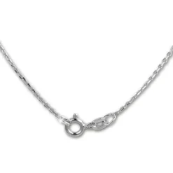 SilberDream Kette Anker diamantiert 925er Silber 45cm Damen Halskette SDK28945J