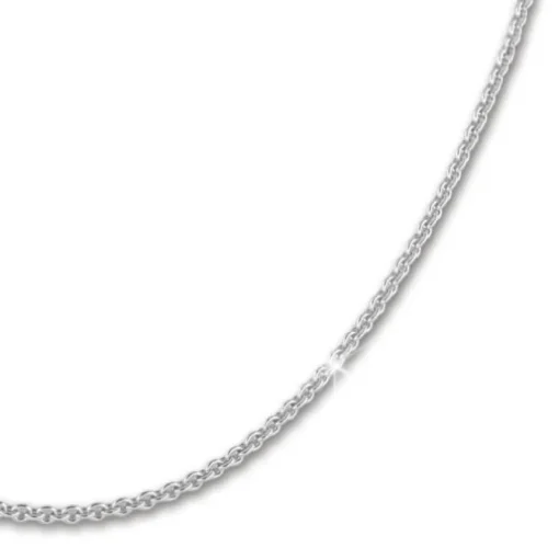 SilberDream Kette Anker rund 925 Sterling Silber 45cm Damen Halskette SDK28845J