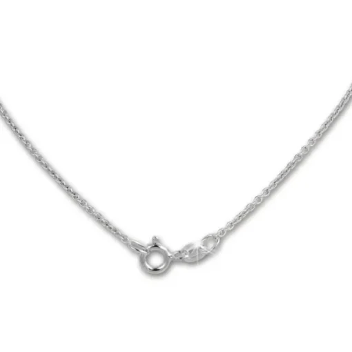SilberDream Kette Anker rund 925 Sterling Silber 42cm Damen Halskette SDK28842J