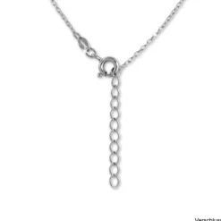 SilberDream Kette Diamant-Form 925er Sterling Silber 46cm Halskette SDK8011J