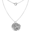 SilberDream Kette Doppel Plakette 925 Silber 45 cm SDK8003J