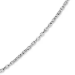 SilberDream Kette Doppel Plakette rose vergoldet 925 Silber 45 cm SDK8002E