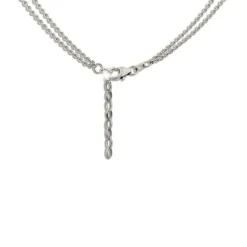 SilberDream Kette Fantasie 925 Sterling Silber Damen 45cm + 3cm SDKK0045J
