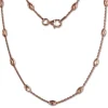 SilberDream Kette Glamour rosevergoldet 925 Silber 45cm Damen Kette SDK26245E