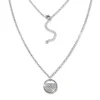 SilberDream Kette Glamour Zirkonia weiß 925 Silber 42-45cm Halskette GSK412W