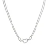 SilberDream Kette Herz Zirkonia weiß 925er Silber 45cm Halskette SDK423W