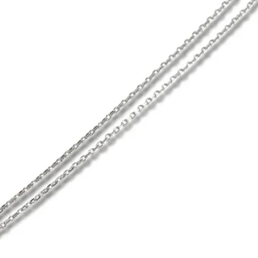 SilberDream Kette Herz Zirkonia weiß 925er Silber 45cm Halskette SDK423W