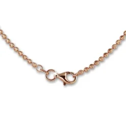 SilberDream Kette Kugel rosevergoldet 925 Silber 45cm Damen Kette SDK28545E