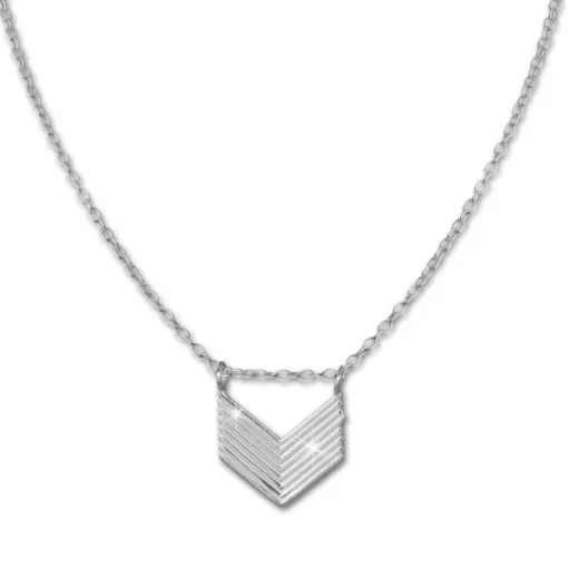 SilberDream Kette Pfeil 925er Sterling Silber 45cm Damen Halskette SDK8012J