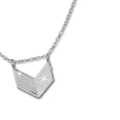 SilberDream Kette Pfeil 925er Sterling Silber 45cm Damen Halskette SDK8012J