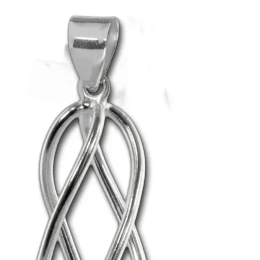 SilberDream Ketten Anhänger Spirale 925er Sterling Silber SDH400