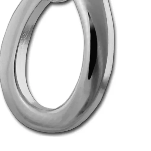 SilberDream Ketten Anhänger Tropfen Zirkonia weiß 925 Silber SDH423W