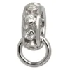 SilberDream Ketten Verbinder Zirkonia für Charms 925er Silber FC0078W