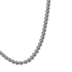 SilberDream Kugelkette 925er Silber Halskette 70cm Kette SDK20670