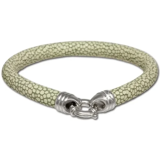 SilberDream Leder Armband Margerita 6mm mit 925er Verschluss LS2662