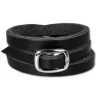 SilberDream Lederarmband schwarz Herren Leder Armband LA2219
