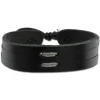SilberDream Lederarmband unisex schwarz Knotenverschluss Armband LAP534S