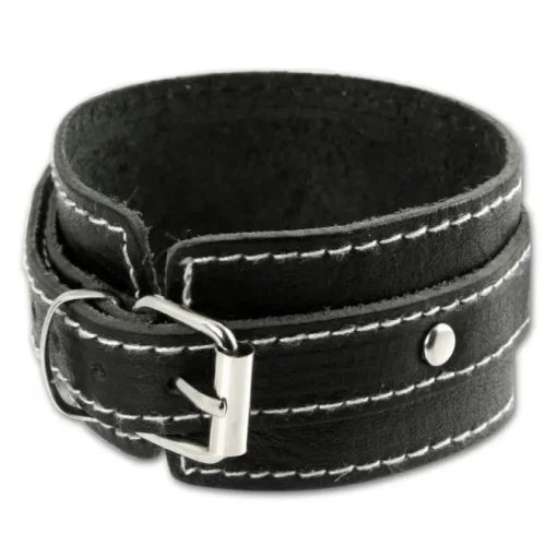 SilberDream Lederarmband schwarz Herren Leder Armband LA1189S