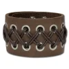 SilberDream Lederarmband braun-antik Herren Kordel-Leder Armband LA5353B
