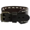 SilberDream Lederarmband braun Schnallenverschluß unisex Leder Armband LAP526B