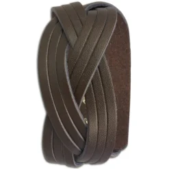 SilberDream Lederarmband braun cross-over unisex Leder Armband LAC737B