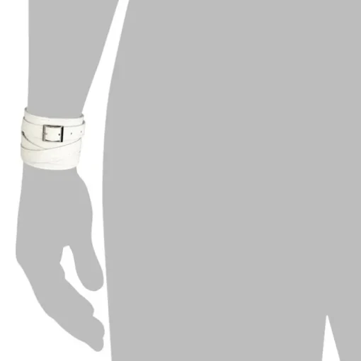 SilberDream Lederarmband weiß Damen Leder Armband LA1302W