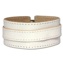 SilberDream Lederarmband weiß Damen Leder Armband LA1189W