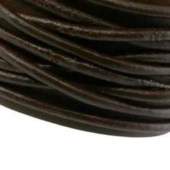 SilberDream Lederarmband dunkelbraun Herren Leder Armband LAP010B